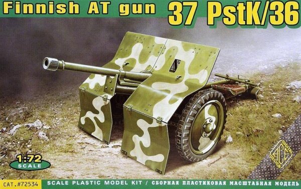 37 PstK/36 - Finnish Bofors 37mm anti-tank gun