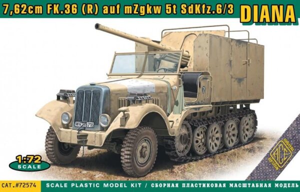 Diana - Sd.Kfz.6/3 - 7,62 cm FK.36(R) auf mZgKw 5t