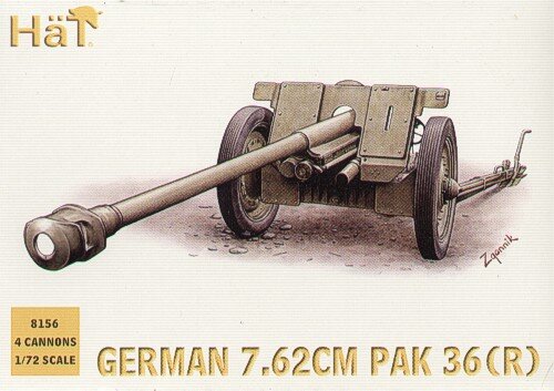 German PaK 36(r) Anti-Tank Gun WWII