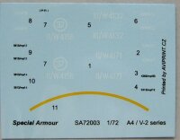 A4/V2 Rakete mit Startrampe