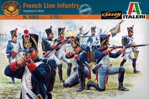 1/72 French Line Infantry "Les Bleues" 1811