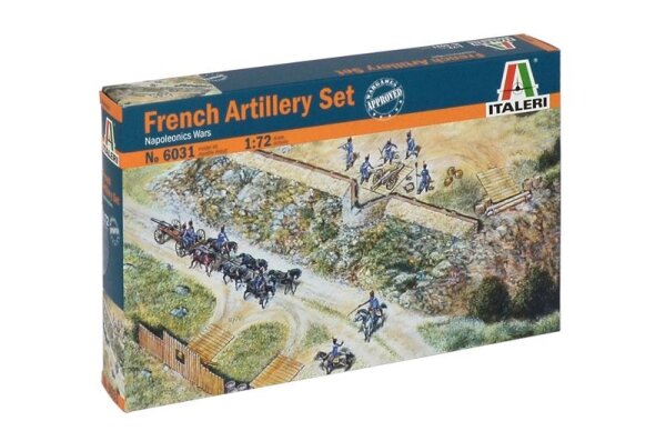 1/72 Napoleonic Wars: French Artillery Set