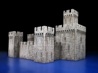 1/72 Medieval Castle