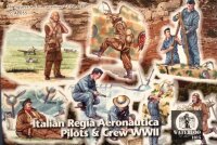 Italian Regia Aeronautica Pilots and Ground Grew
