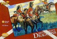 1/72 Napoleonic British Heavy Dragoons