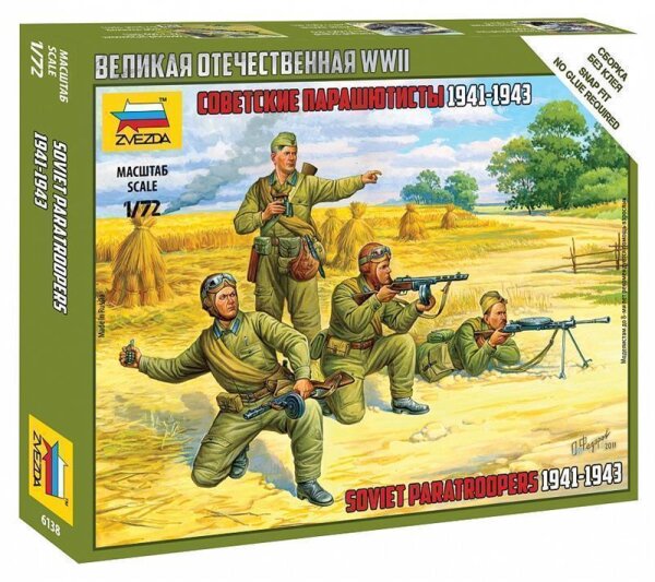 1/72 Soviet Paratroopers 1941-1943