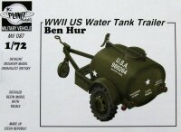 WWII US Water Tank Trailer Ben Hur