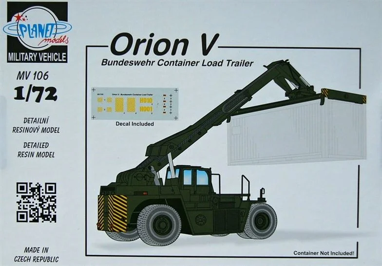 Orion V Bundeswehr Container Load Trailer