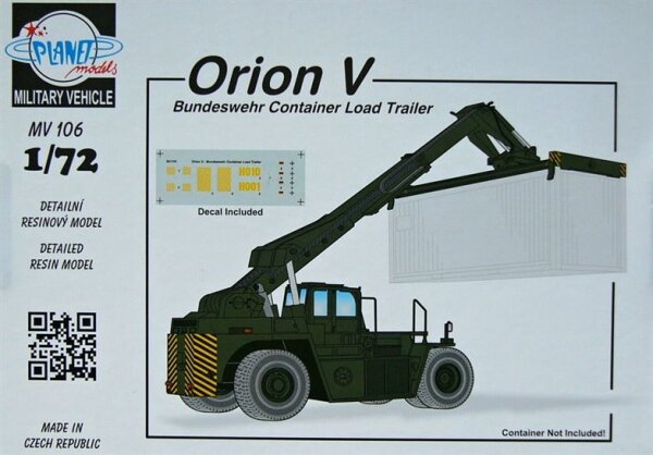 Orion V Bundeswehr Container Load Trailer