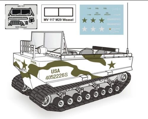 M29 Weasel-full resin kit