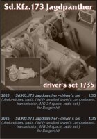 Sd.Kfz. 173 Jagdpanther driver set