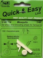 Mosquito - Tail wheel strut w/ wheel (TAM)
