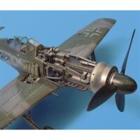 Focke Wulff Fw-190 D Engine Set (Hasegawa)