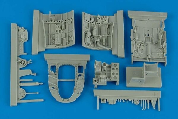 Mitsubishi A6M5 Zero Fighter cockpit set