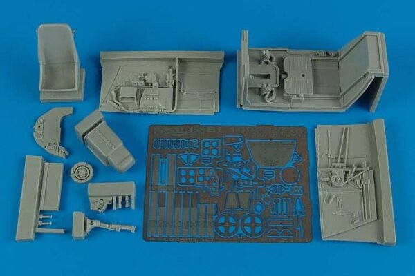 Bf 109F-2 / Bf 109F-4 early cockpit set