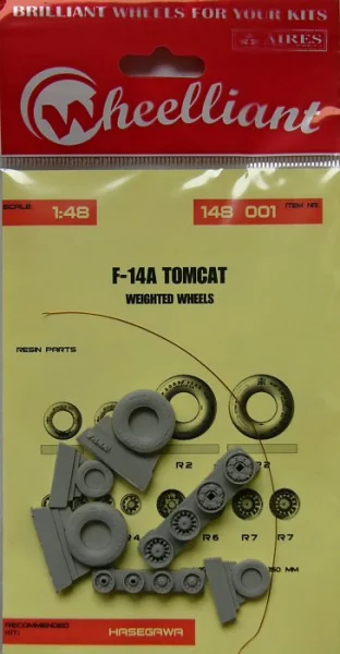 F-14A Tomcat weighted wheels (HAS)