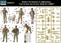 Modern U.S. tankmen in Afghanistan