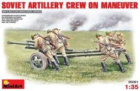 Soviet Artillery Crew on Maneuver