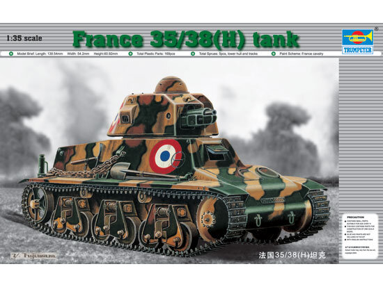 Panzer 35/38(H) TANK SA 18 37mm gun