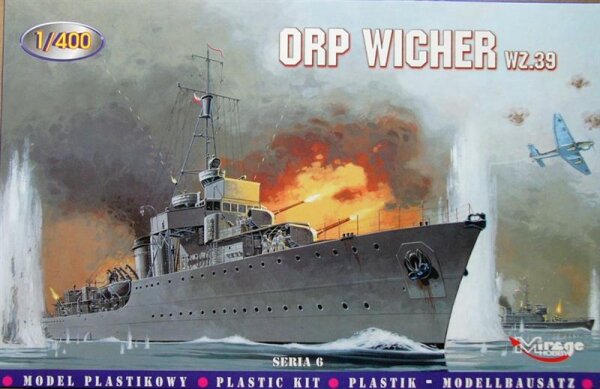 1/400 ORP Wicher wz.39 Polish Navy Destroyer 1939