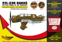 PZL-23B Karas + Sammlermünze