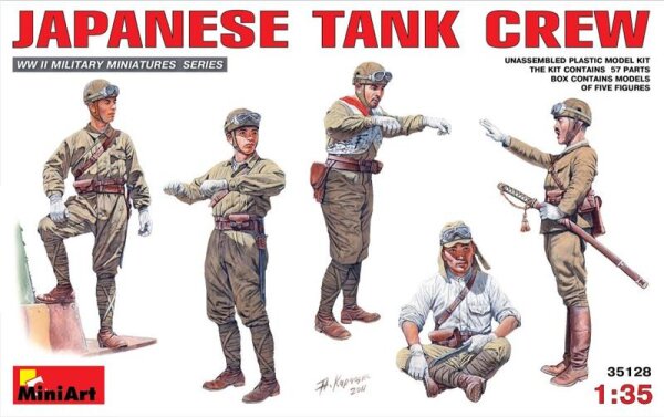 Japanese Tank Crew