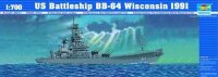 US Schlachtschiff BB-64 Wisconsin 1991