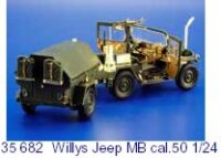 Willys Jeep MB Cal.50 (Hasegawa)