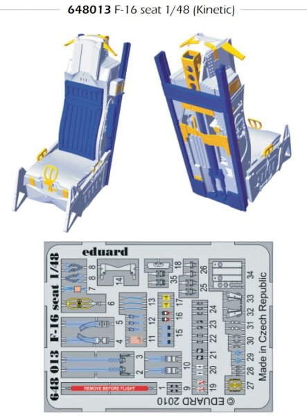 F-16 Seat for Kinetic Kit