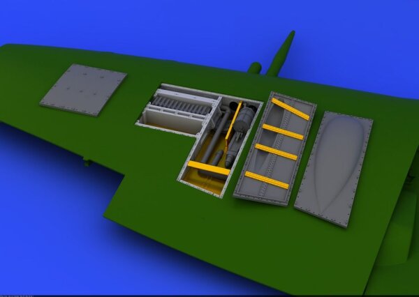 Supermarine Spitfire Mk.IX gun bay (Eduard)