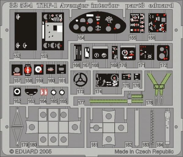 Grumman TBF-1 Avenger Interior (Trumpeter)