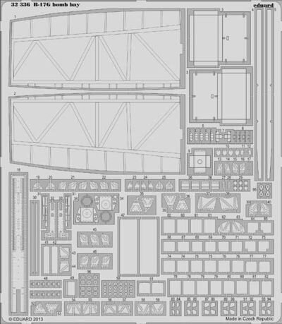 Boeing B-17G Flying Fortress bomb bay