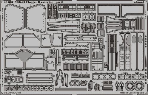 MiG-27 Flogger D exterior (Italeri)
