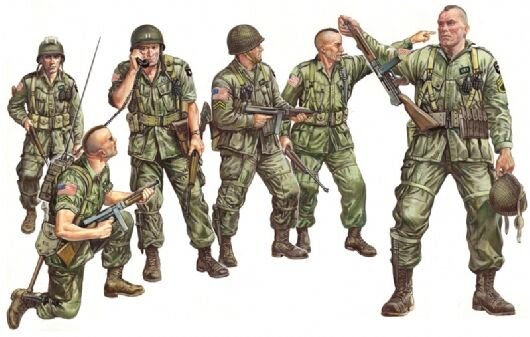 US Paratroops