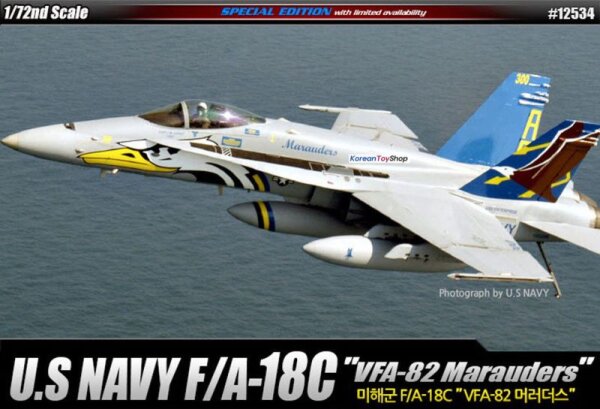 McDonnell-Douglas F/A-18C "USN VFA-82 Marauders"