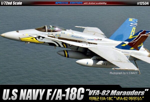 US Navy F/A-18C "VFA-82 Marauders" 1:72