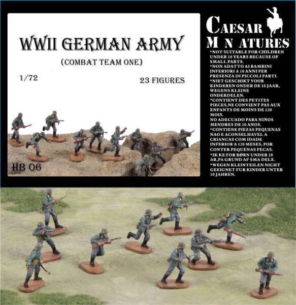 1/72 WWII German Army Combat Team 1