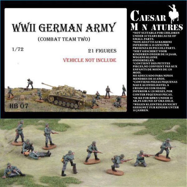 1/72 WWII German Army Combat Team 2