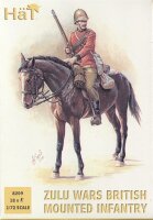 Zulu Wars. British Mounted Infantry
