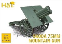 1/72 Skoda 75mm Mountain Gun WWI