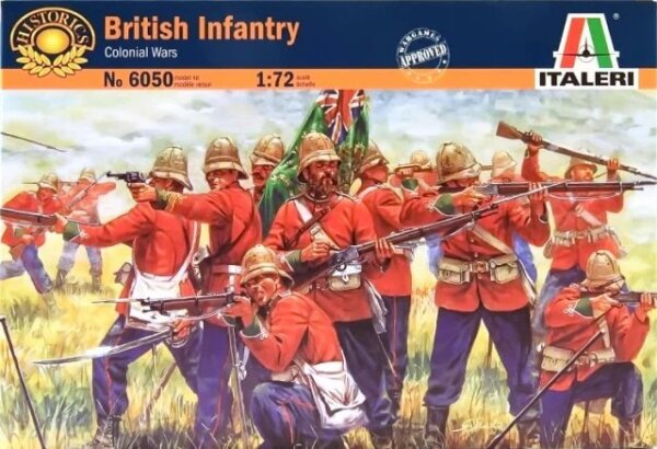 1/72 Colonial War - British Infantry