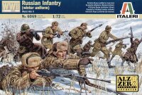 Russische Infanterie in Winteruniform - WWII