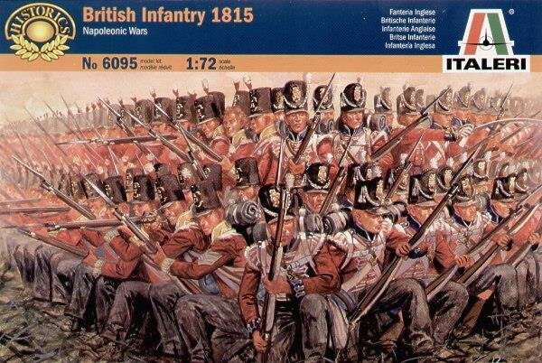 1/72 Napoleonic Wars - British Infantry 1815