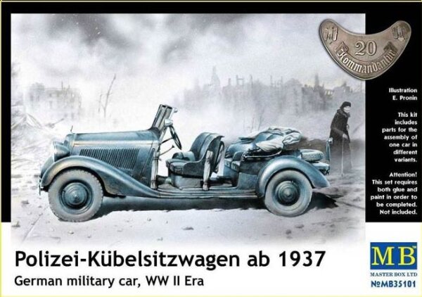 1/35 Polizei-Kübelsitzwagen ab 1937