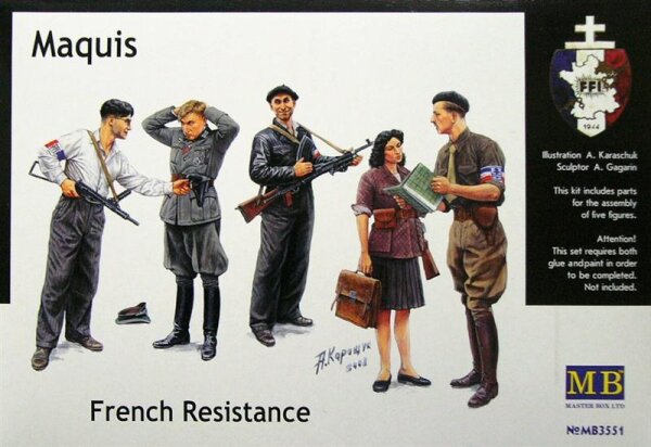 Maquis, French Resistance 1:35