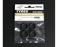 Tyres for Vehicle/Diorama (4x)