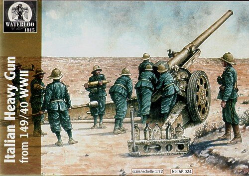 Italian Heavy Gun 149/40 WWII