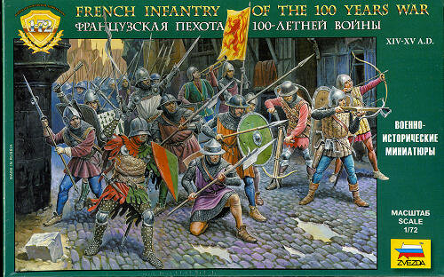 French Infantry "100 Years War"