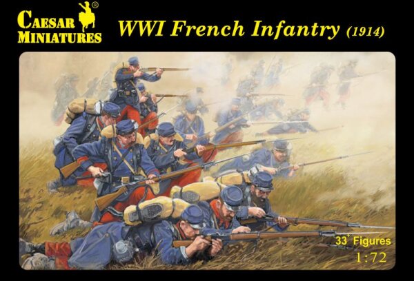 1/72 WWI French Infantry 1914