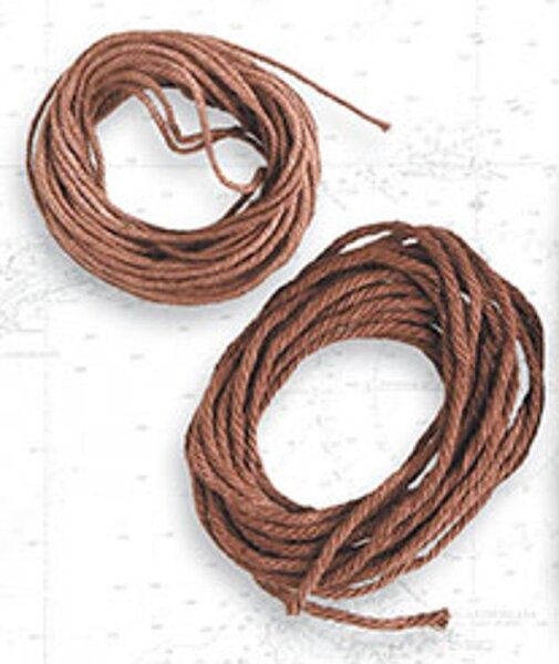 Takelgarn, braun, 2,0 mm, 5 Meter